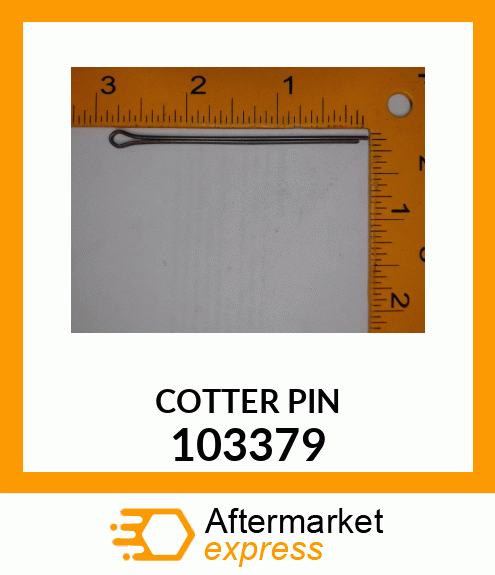 COTTER PIN 103379