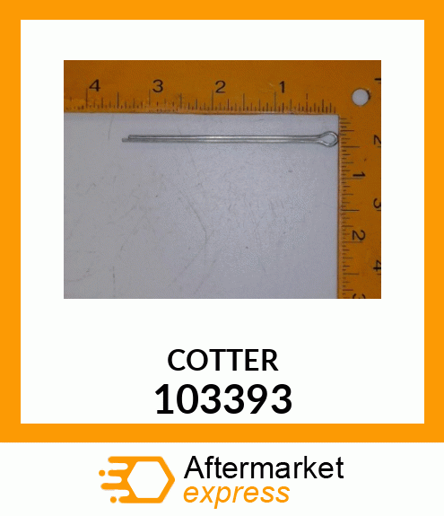 COTTER 103393