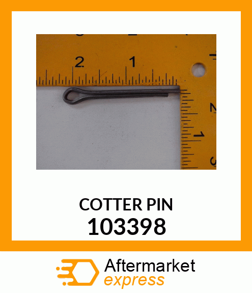 COTTER PIN 103398