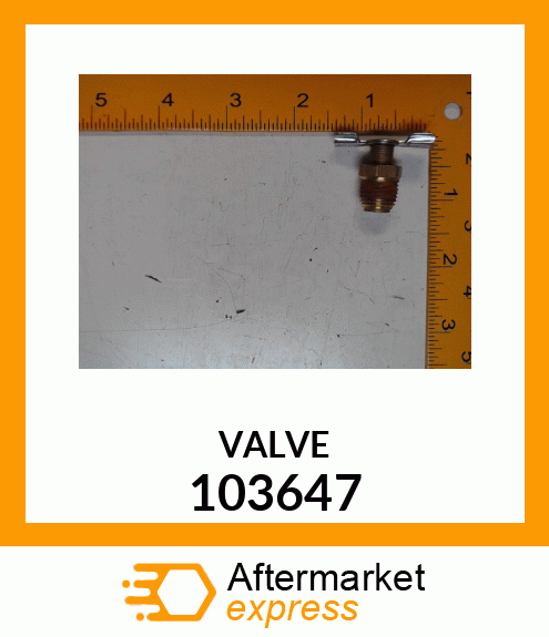 VALVE 103647