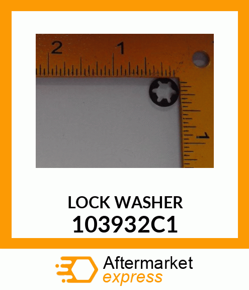 LOCK WASHER 103932C1