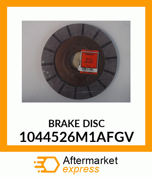 BRAKE DISC 1044526M1AFGV