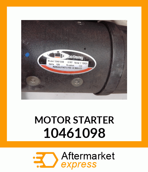 MOTOR STARTER 10461098