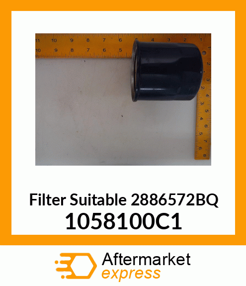 Filter Suitable 2886572BQ 1058100C1