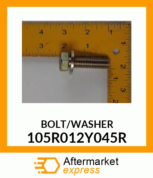 BOLT/WASHER 105R012Y045R