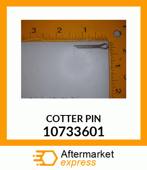 COTTER PIN 10733601