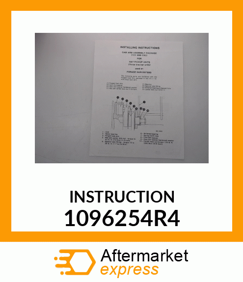 INSTRUCTION 1096254R4