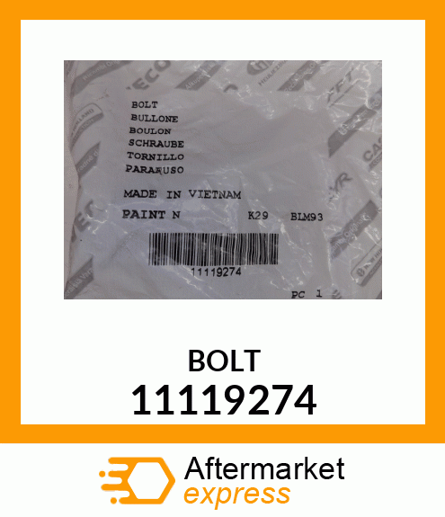 BOLT 11119274