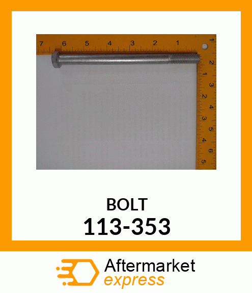 BOLT 113-353