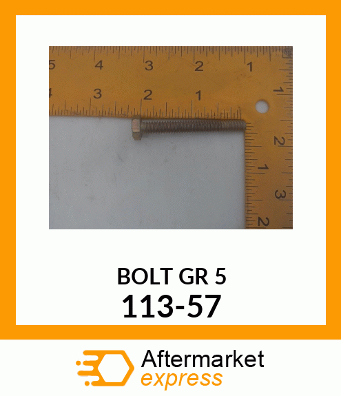 BOLT GR 5 113-57