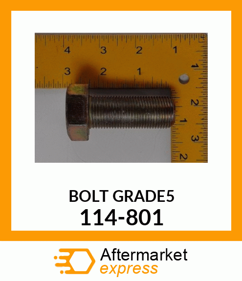 BOLT GRADE5 114-801