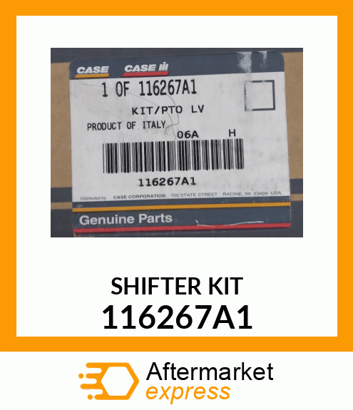SHIFTER KIT 116267A1