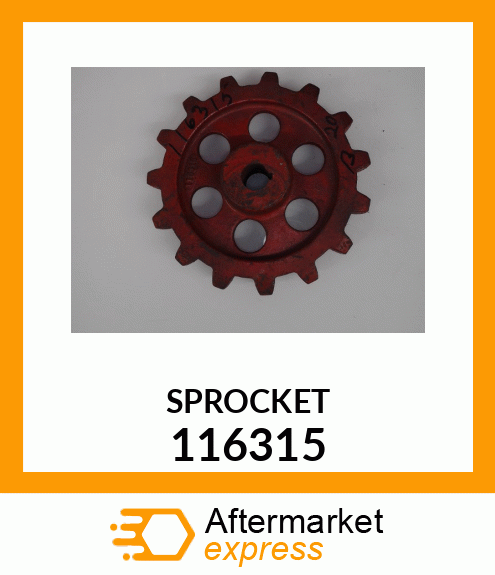 SPROCKET 116315