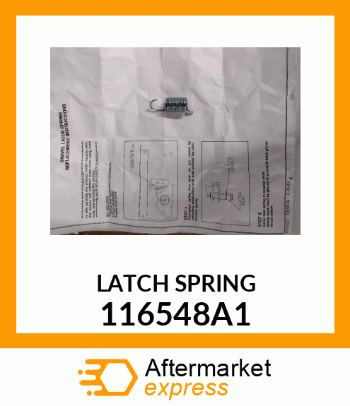 LATCH SPRING 116548A1