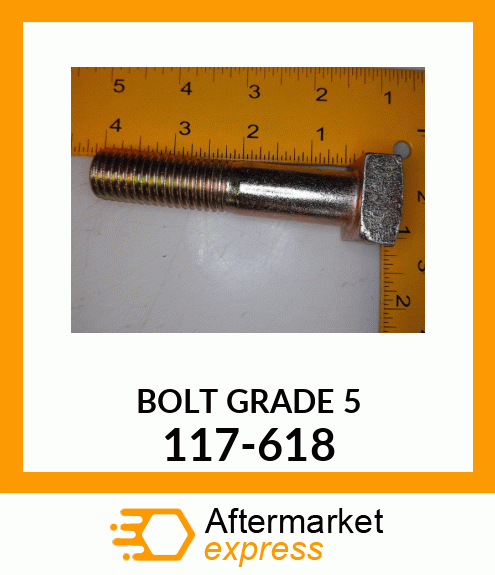 BOLT GRADE 5 117-618