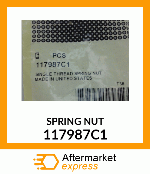 SPRING NUT 117987C1