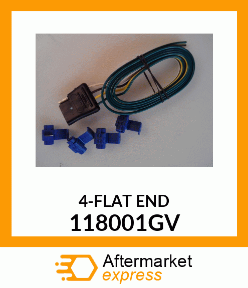 4-FLAT END 118001GV