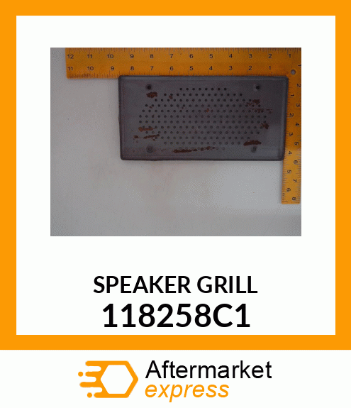 SPEAKER GRILL 118258C1