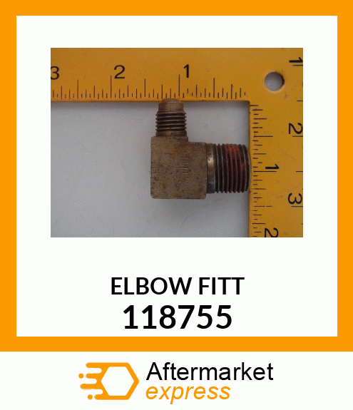 ELBOW FITT 118755