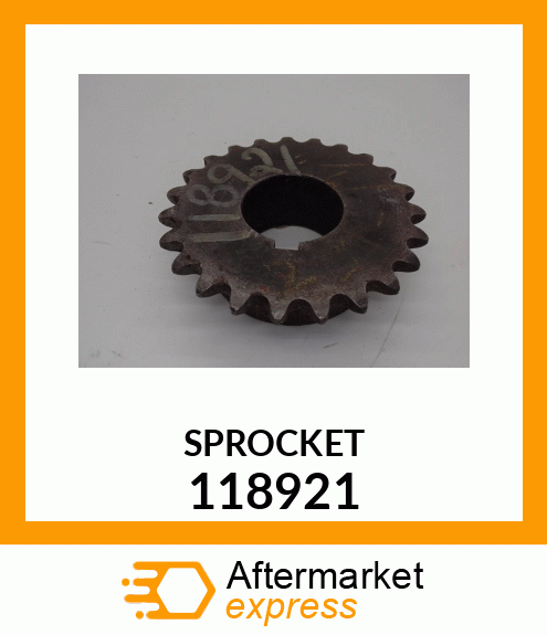 SPROCKET 118921