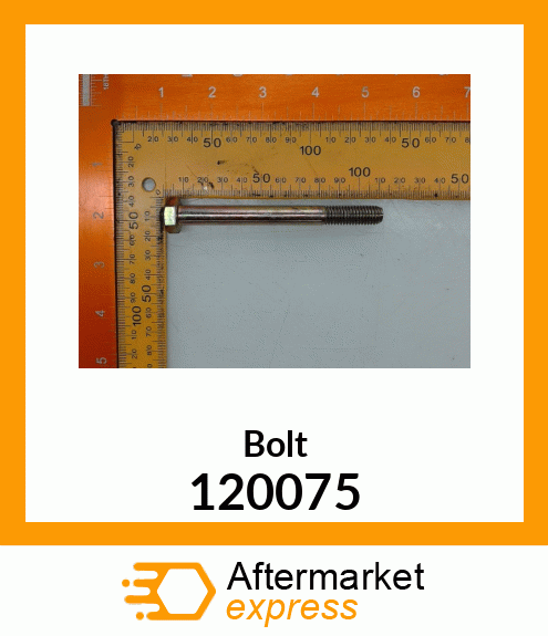 Spare part 120075 + Bolt