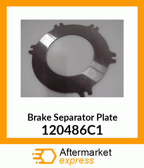 Spare part 120486C1 + Brake Plate