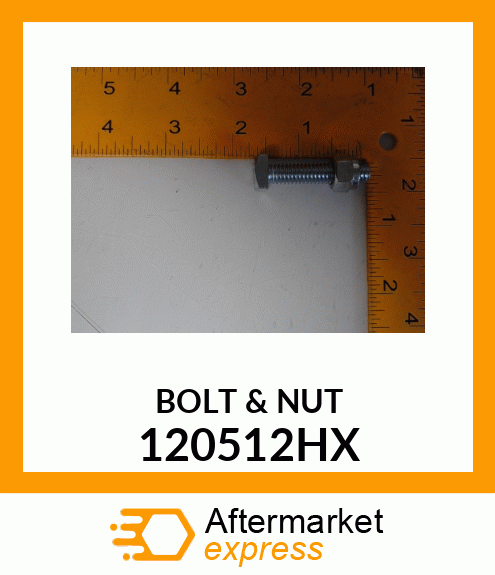 BOLT & NUT 120512HX