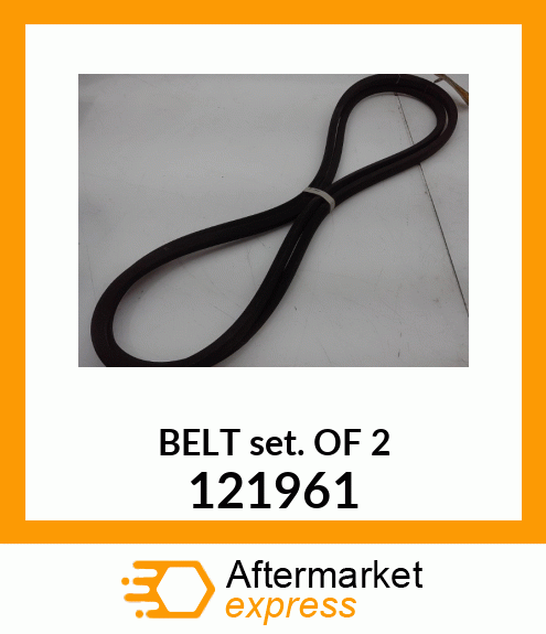 BELT SET OF 2 121961