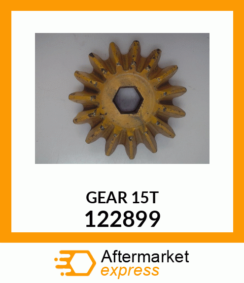 GEAR 15T 122899