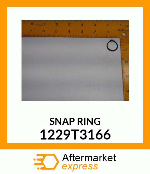 SNAP RING 1229T3166