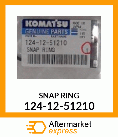 SNAP RING 124-12-51210