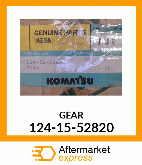 GEAR 124-15-52820