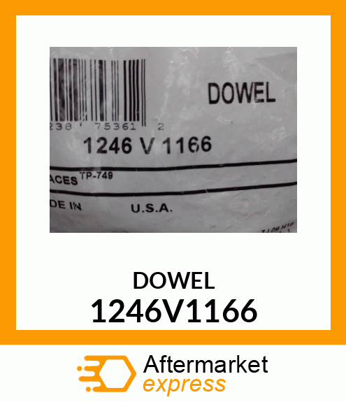 DOWEL 1246V1166