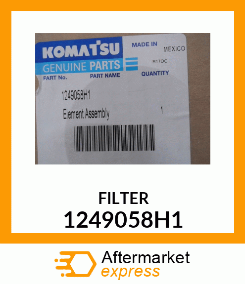 FILTER 1249058H1