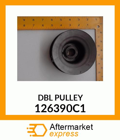 DBL PULLEY 126390C1