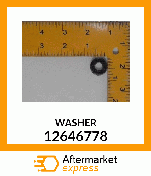 WASHER 12646778