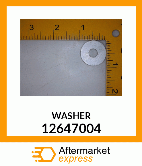 WASHER 12647004