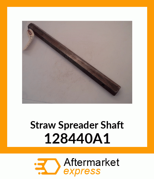 Straw Spreader Shaft 128440A1