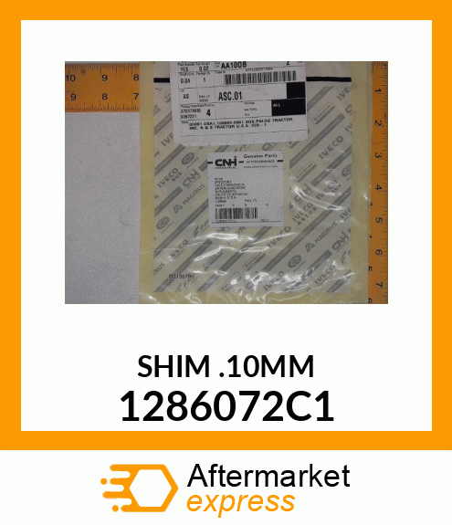 SHIM .10MM 1286072C1