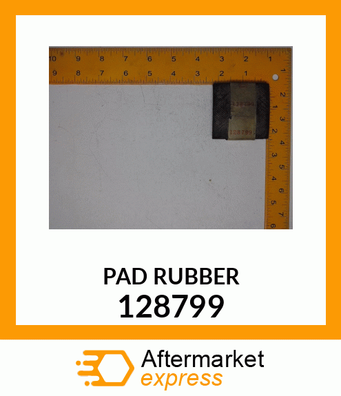 PAD RUBBER 128799