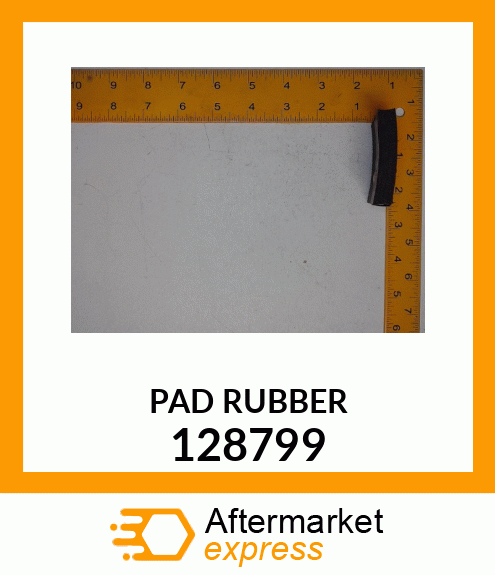 PAD RUBBER 128799