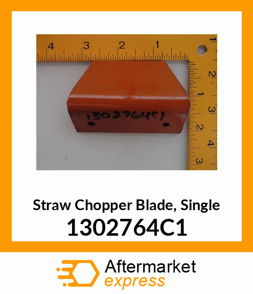 Straw Chopper Blade, Single 1302764C1