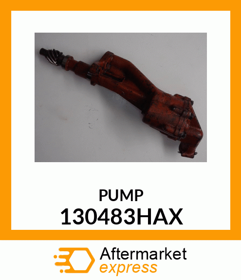 PUMP 130483HAX