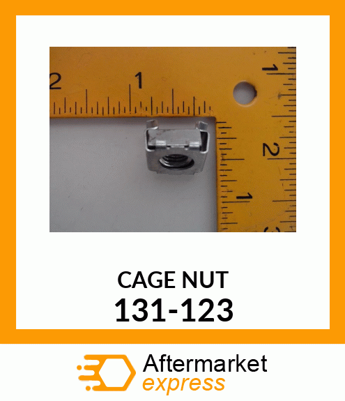 CAGE NUT 131-123