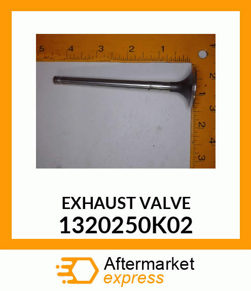 EXHAUST VALVE 1320250K02