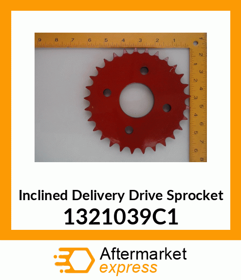 Inclined Delivery Drive Sprocket 1321039C1