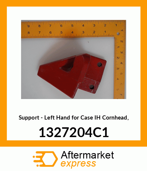 Spare part 1327204C1 + Support - Left Hand for IH Cornhead, 1327204C1