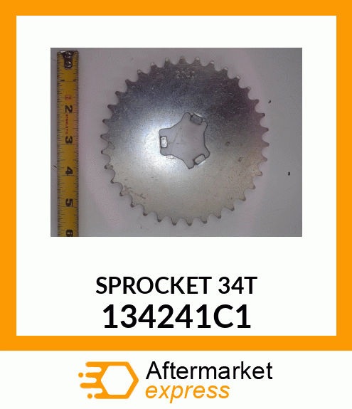 SPROCKET 34T 134241C1