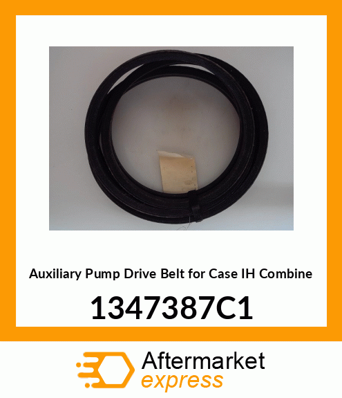 1347387C1 Auxiliary Pump Drive Belt for IH Combine 1347387C1