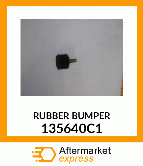 RUBBER BUMPER 135640C1